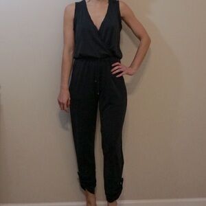 WILLOW & CLAY wrap front jumpsuit